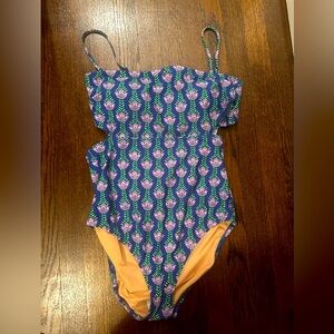 J Crew Cut Out One Piece size large